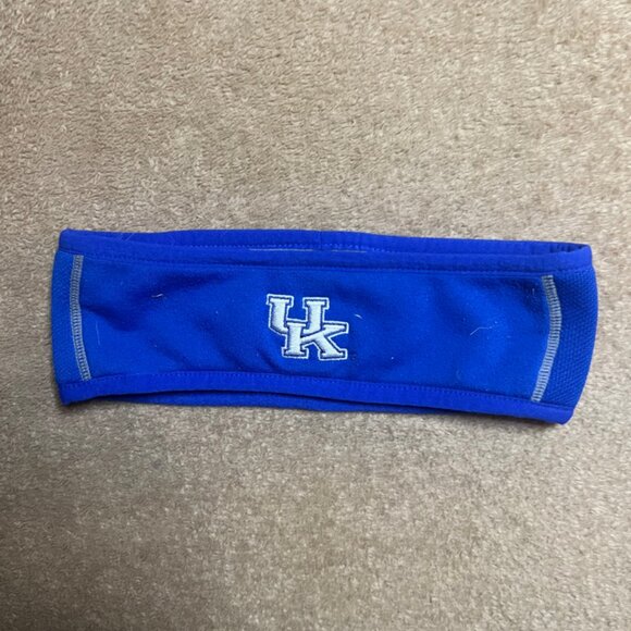 Nike UK University of‎ Kentucky Wildcat Blue Winter Warm Headband Head Wrap - Picture 1 of 3